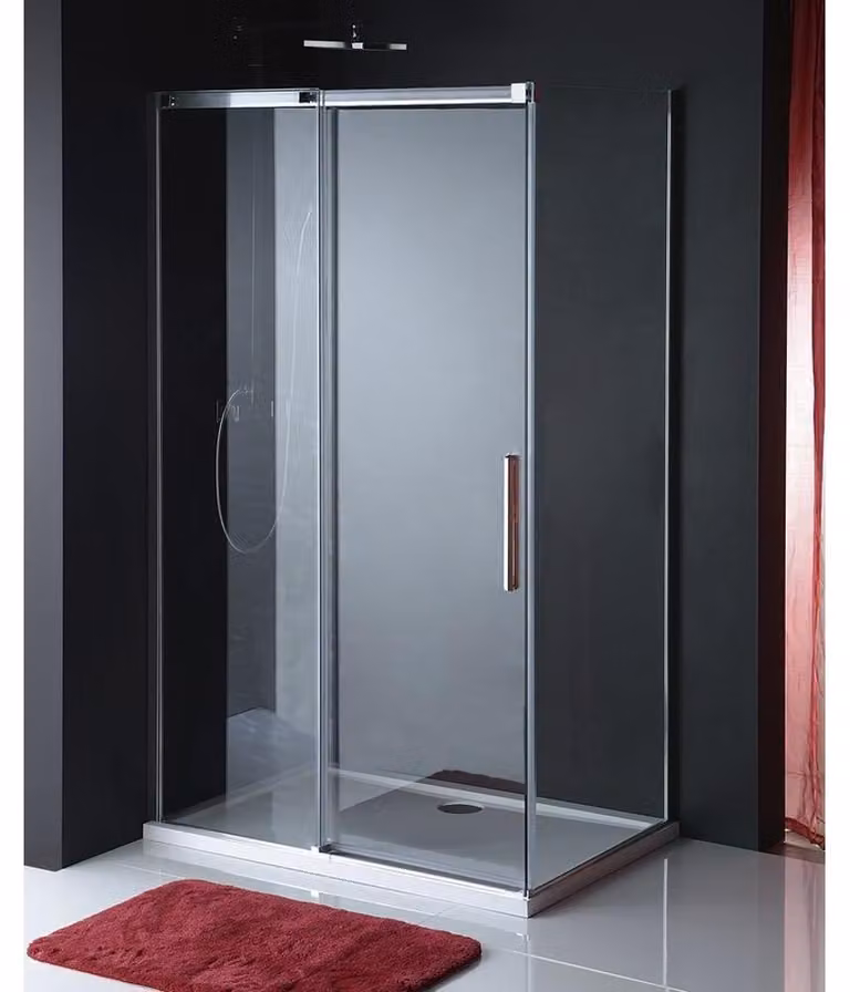Polysan ALTIS Rechthoekige douchecabine, B: 110 cm, D: 100 cm, links- of rechtsdraaiend