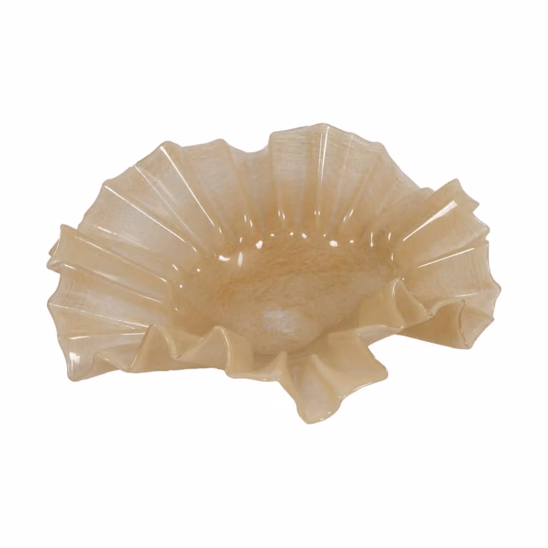 Olsson & Jensen Loa schaal groot Beige 32 cm