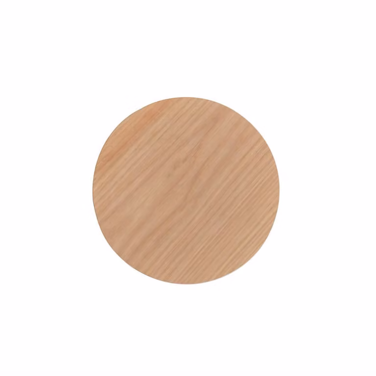 Paul Neuhaus Akku Puntua Design Wandlamp van hout, Ø 25 cm