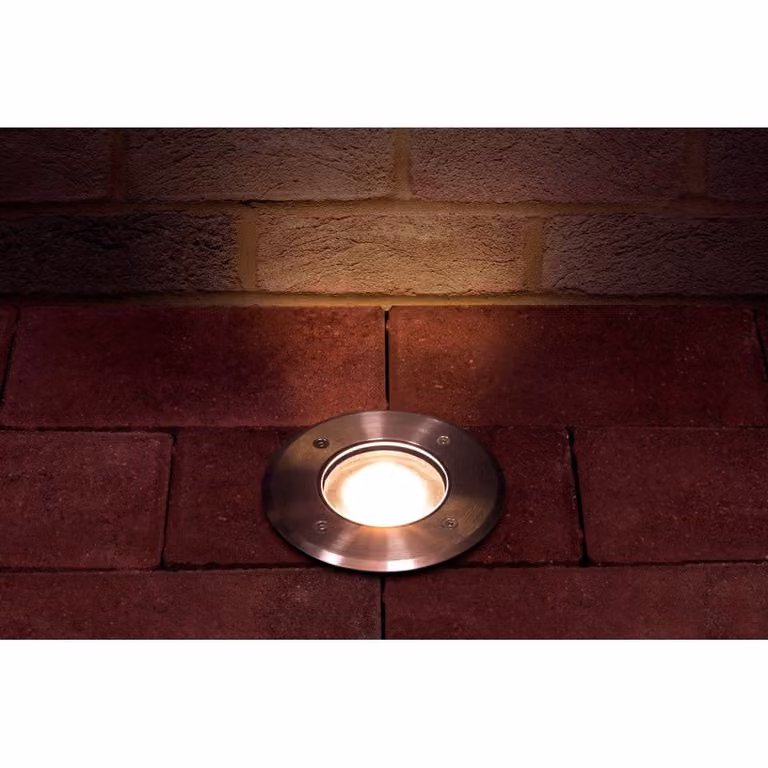 Lyora Laken IP67 LED grondspot - 10,2W - 3000K - Zilver