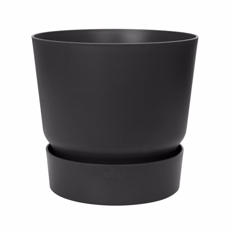 Elho Greenville 14 Living plantenpot - Zwart