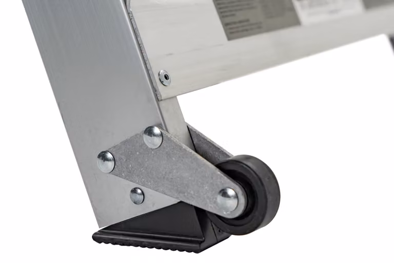 Little Giant Veiligheidstrap model 10410BAEN met 4 treden, aluminium, met handrail, draagvermogen 150 kg