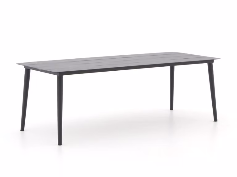 Manifesto Furniture Manifesto Tuineettafel - Rechthoekig - Aluminium - Antracietgrijs