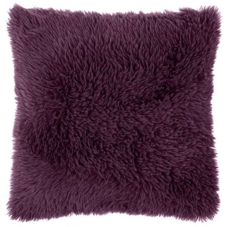 Unique Living kussen mats donkerpaars 45 x 45 cm