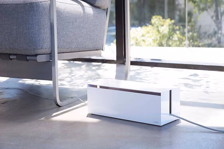 home24 Kabelbox Web wit, B/D/H: 40 x 15 x 16 cm