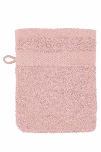 Tiseco Home Studio Riva Washhand Set van 24 stuks - Roze - 100% Katoen - 15 x 21 cm