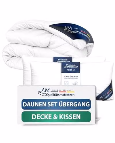 DormiGood Premium All-Season Donzen Dekbed Set met Kussen, Allergievriendelijk en OEKO-TEX Gecertificeerd, Dekbed 220 x 240 cm en Kussen 40 x 80 cm