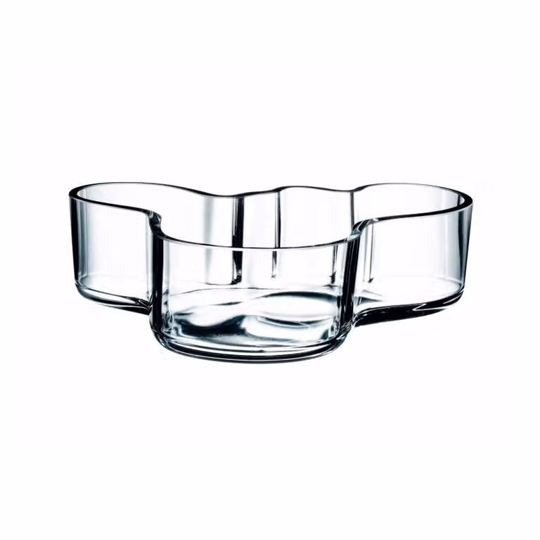 Iittala Alvar Aalto schaaltje Transparant 19,5 cm