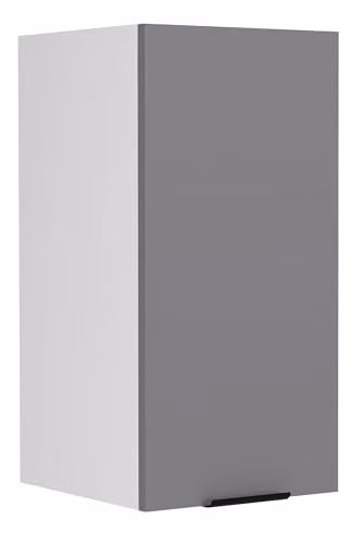 VCM Fasola Keukenkast Wandmeubel met Deuren Wit/Antraciet B: 30 cm, H: 60 cm, D: 30 cm