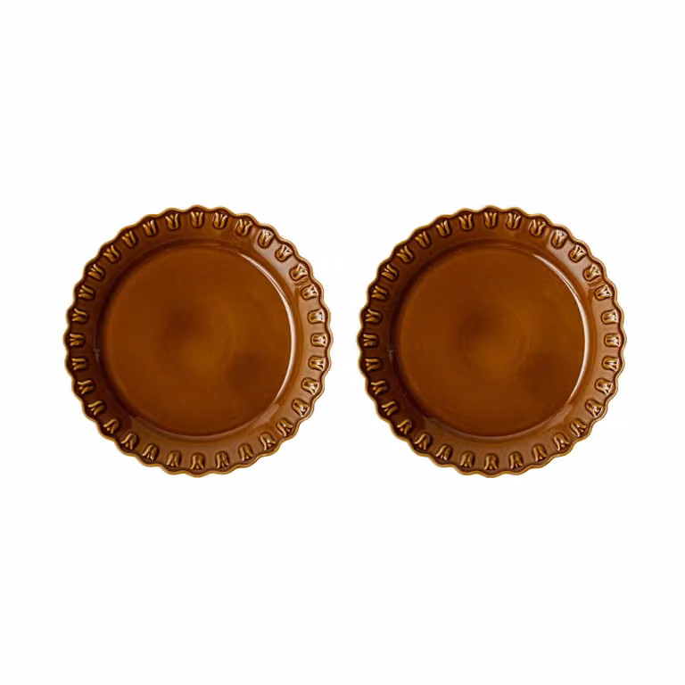 PotteryJo Tulipa bord Ø26 cm 2-pack Umbra