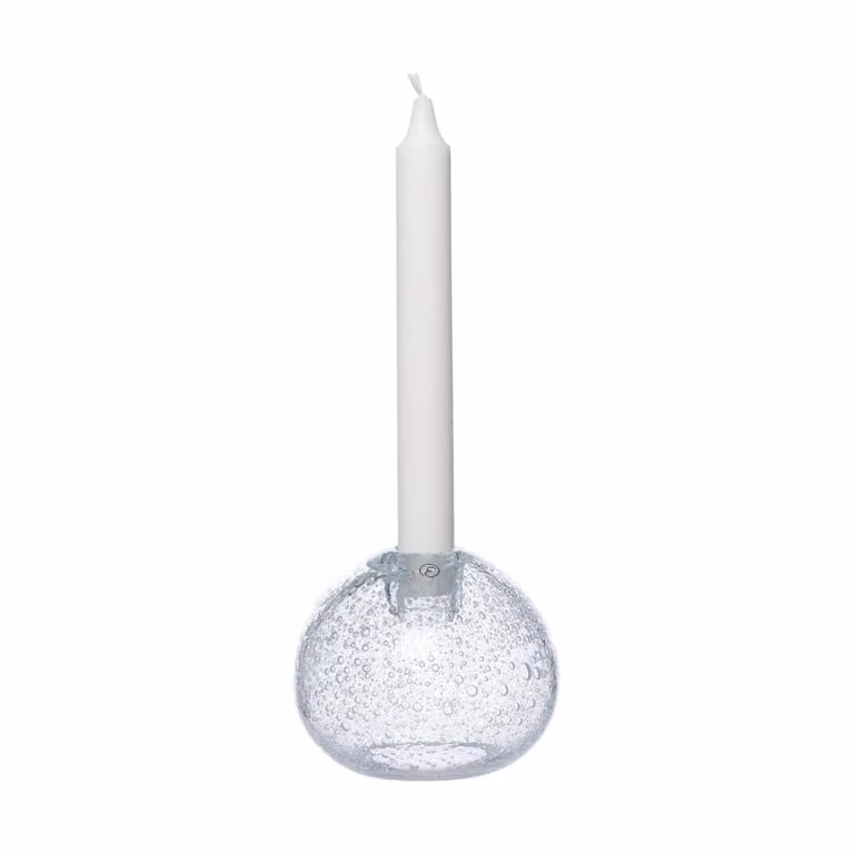 ERNST Ernst kaarsenhouder glas Bubbels Ø11 cm