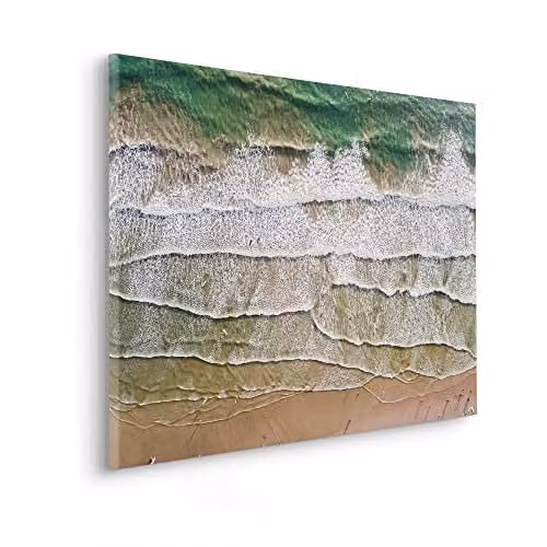 Komar Keilrahmenbild Day at the Beach - Multicolour - 60 x 90 cm