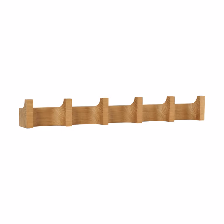 Kristina Dam Studio Column kapstok 49 cm Warm geolied eik