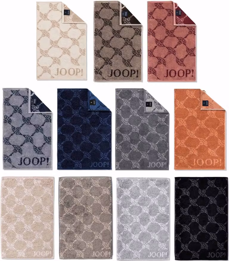 JOOP! Gastendoekje Classic Cornflower, 30 x 50 cm, Set van 1