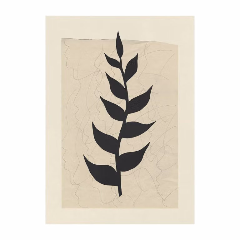 Paper Collective Plant Poem poster 50 x 70 cm
