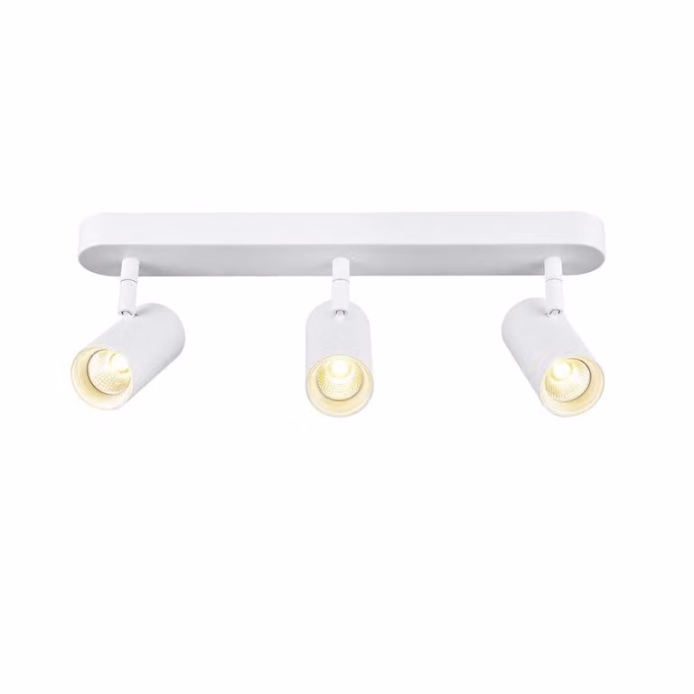 SLV Noblo Opbouwspot wit 3-lichts instelbaar aluminium