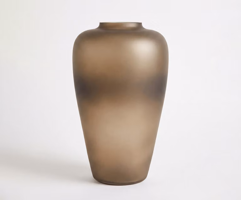 Delife Vaas Somera Aurum Mondgeblazen Glas B: 27 cm, D: 27 cm, H: 44 cm