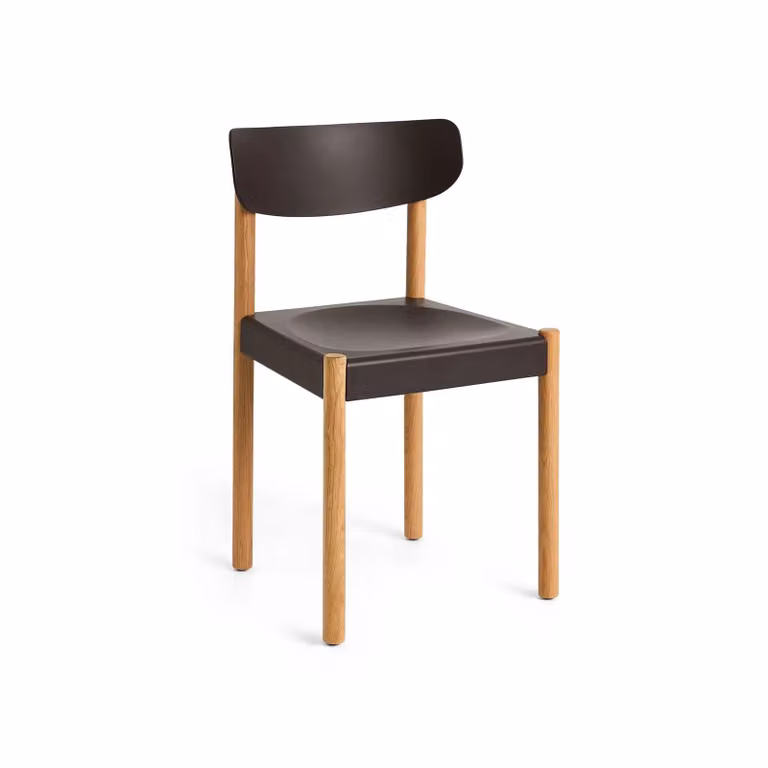HAY Pack Chair 10 stoel Geolied eik-graphite brown