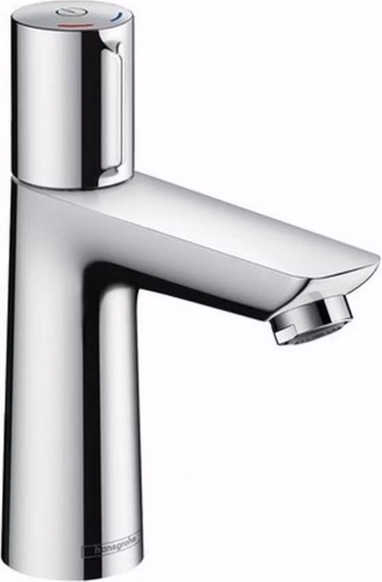 Hansgrohe Talis Select E wastafelmengkraan chroom met waterbesparing en safety stop