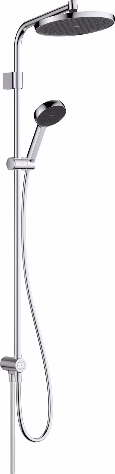 Hansgrohe Showerpipe Activera S 240 1jet EcoSmart Reno Varia, chroom