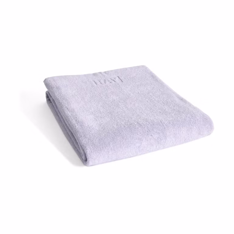 HAY Mono badhanddoek Lavender, Breedte: 100 cm, Lengte: 150 cm