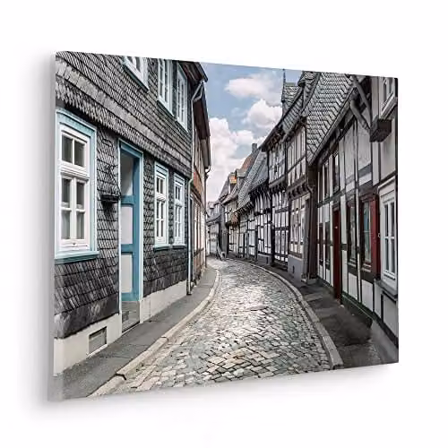 Komar Keilrahmenbild Narrow Trails Canvas Foto Landschapsmotief Multicolour B: 60 cm, H: 40 cm