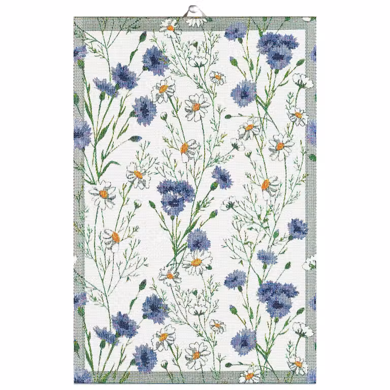Ekelund Linneväveri Sommar keukenhanddoek Multi 40 x 60 cm