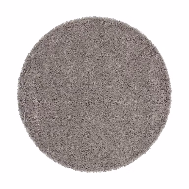 Kasthall Moss vloerkleed rond Silver grey Ø240 cm