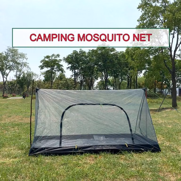 Kampeertent met klamboe voor insectenbescherming, ademend mesh ontwerp, B/D/H: 120 x 210 x 110 cm