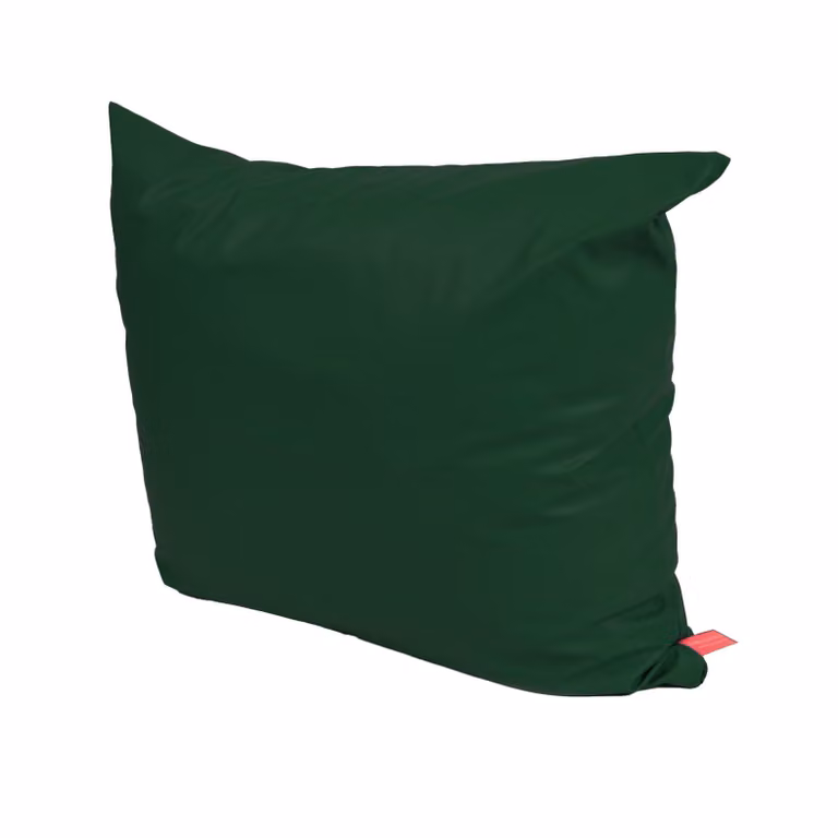 Groen waterdicht binnenkussen met ritssluiting 60 x 70 cm