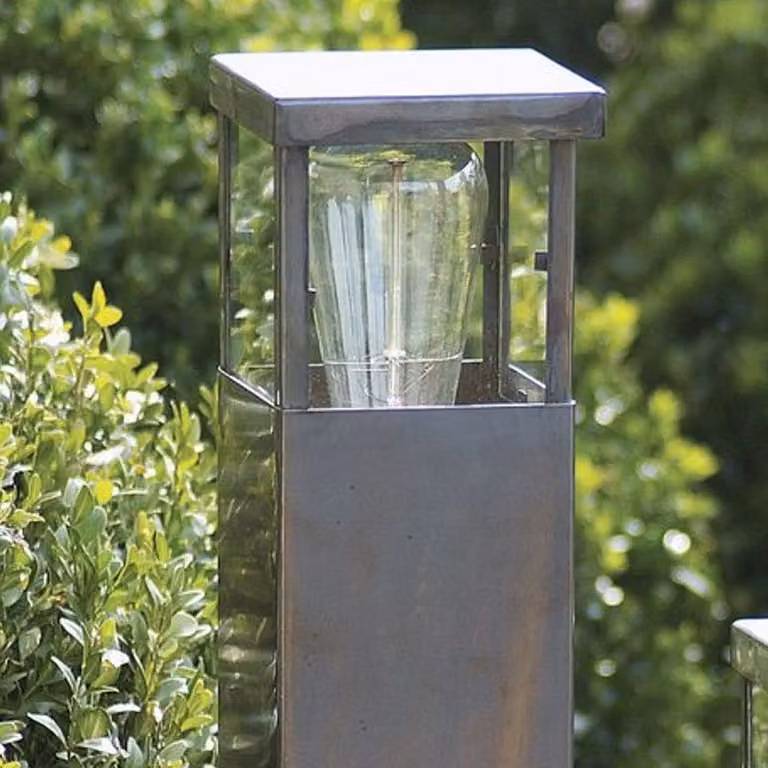 Authentage Vitrine Staande Lamp Vierkant - 60 cm