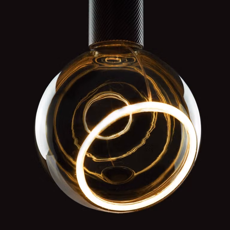 Segula Floating smoke design lichtbron - LED - E27 - 6W - 230lm - 1900K - Transparant - Hoogte: 15 cm