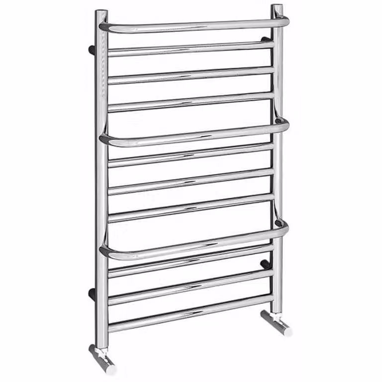 Sapho MANISA handdoekradiator met drie handdoekhouders, chroom, 50 x 80 cm