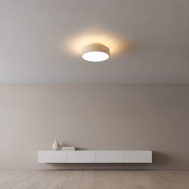 Artdelight Plafondlamp Chicago Goud/Messing Ø 15 cm