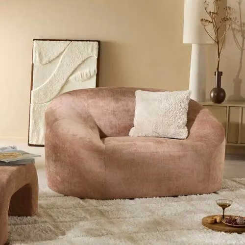 NOUS Living fauteuil Marseille lounge fauteuil voor volwassenen