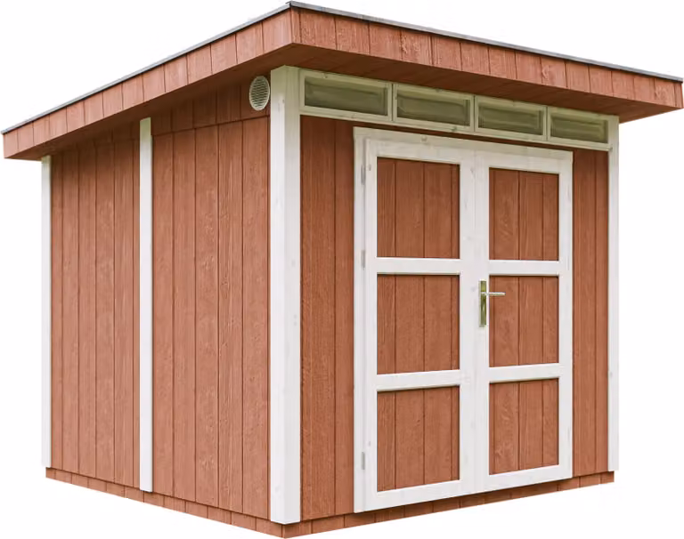 Tuinhut TIMBELA M903A Tuinberging Redwood Red, 5,9 m², B: 279 cm, L: 293 cm, H: 239 cm