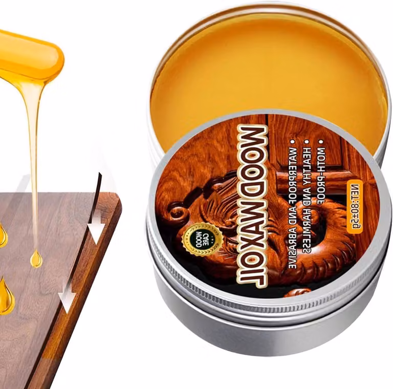 Meubelwas voor hout - Natuurlijke bescherming en polijster - 80g - Natuurlijk