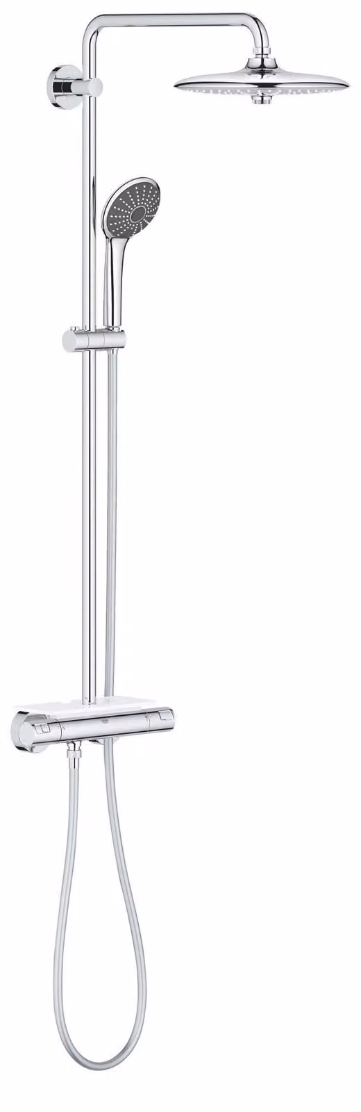 GROHE Vitalio Joy 260 Thermostatische Douchekolom met 3-straals Handdouche, 26403001