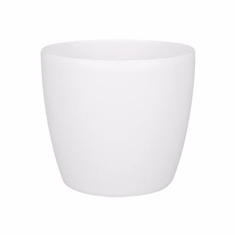 Elho Brussels Round Planter Wit 14 cm