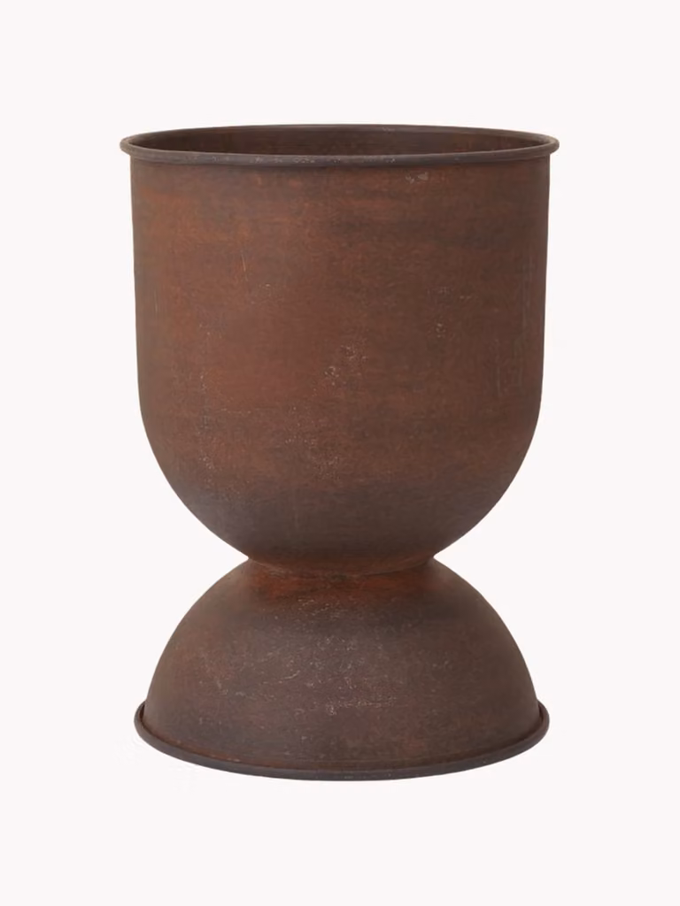 Ferm LIVING Bloempot Hourglass, Hoogte: 43 cm