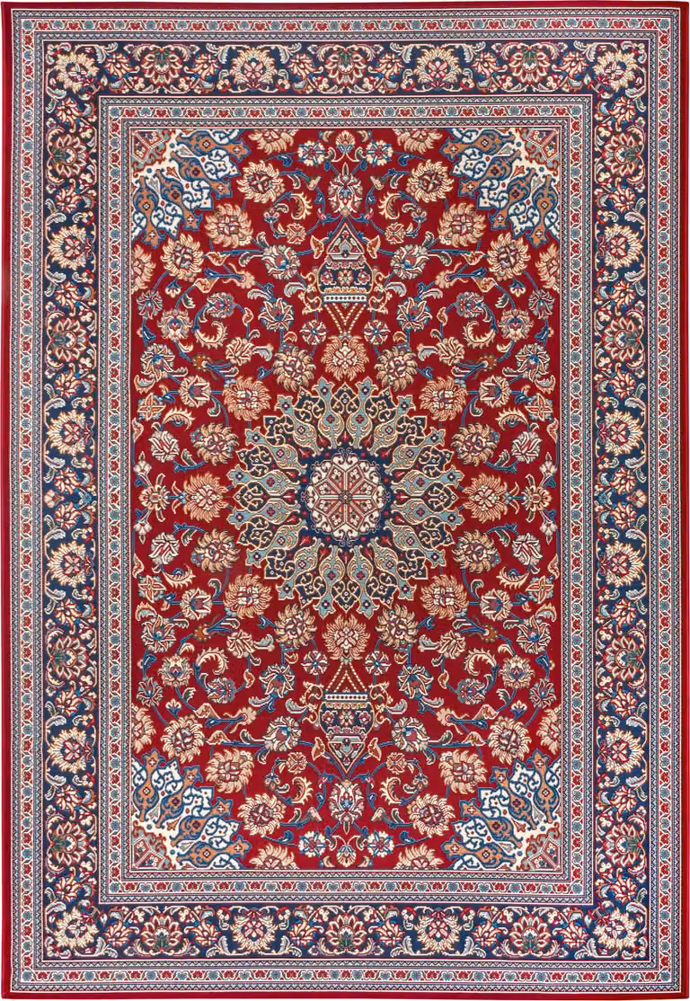 Hanse Home Kadi Binnen- en buitenmat Orient Rood/Blauw B: 160 cm, D: 235 cm