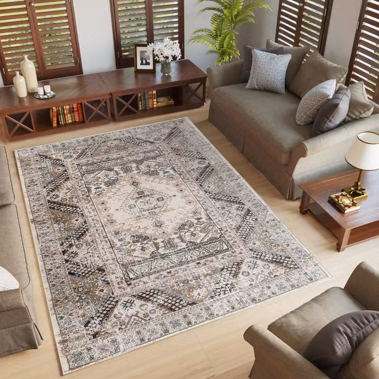 Tapiso Dubai Vloerkleed Oriental Oosters Gebloemd Tapijt Breedte: 250 cm, Lengte: 350 cm