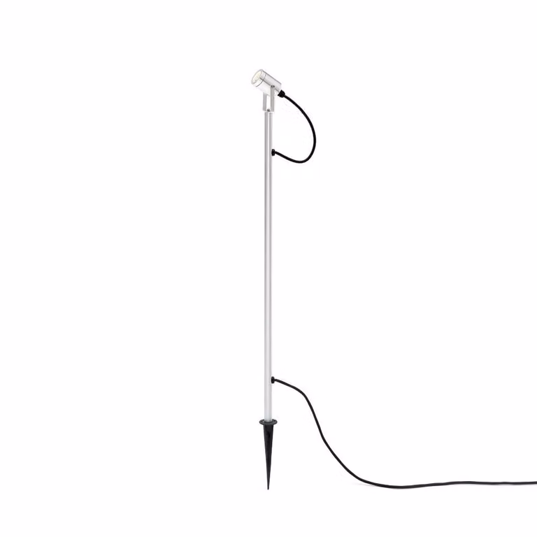 Konstsmide Monza LED Tuinspot in Metaalgrijs - 107 cm