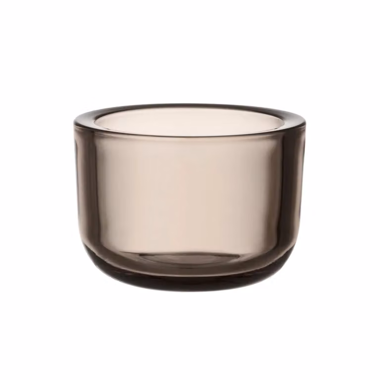 Iittala Valkea kaarsenhouder voor tealights, Linnen