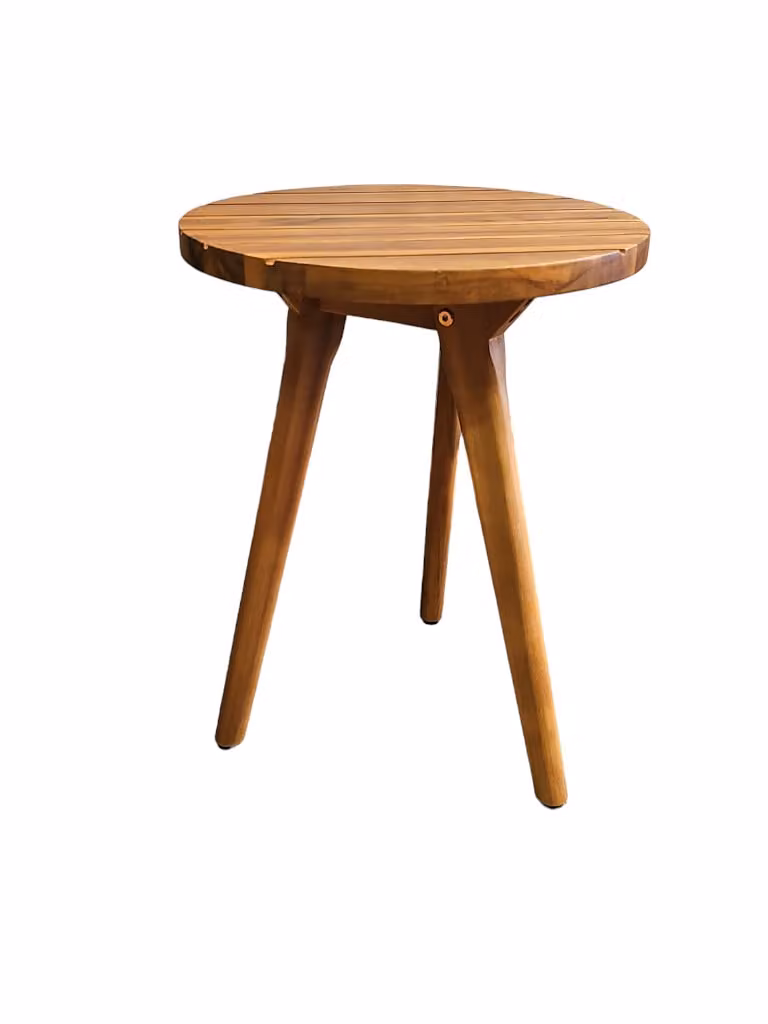 MeSaMi Mira bijzettafel voor tuin en balkon, Breedte: 40 cm, Diepte: 40 cm, Hoogte: 55 cm