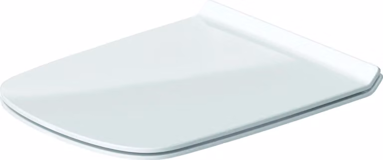 Duravit DURASTYLE toiletbril met softclose, afneembaar, verlengd, wit