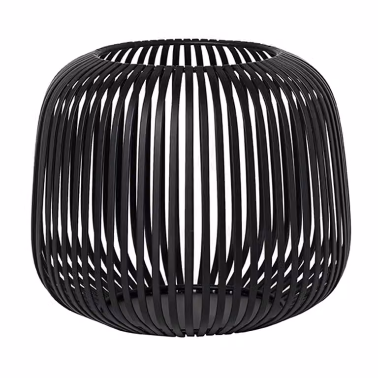 Blomus Lito Lantaarn Zwart B: 20 cm, D: 20 cm, H: 17 cm