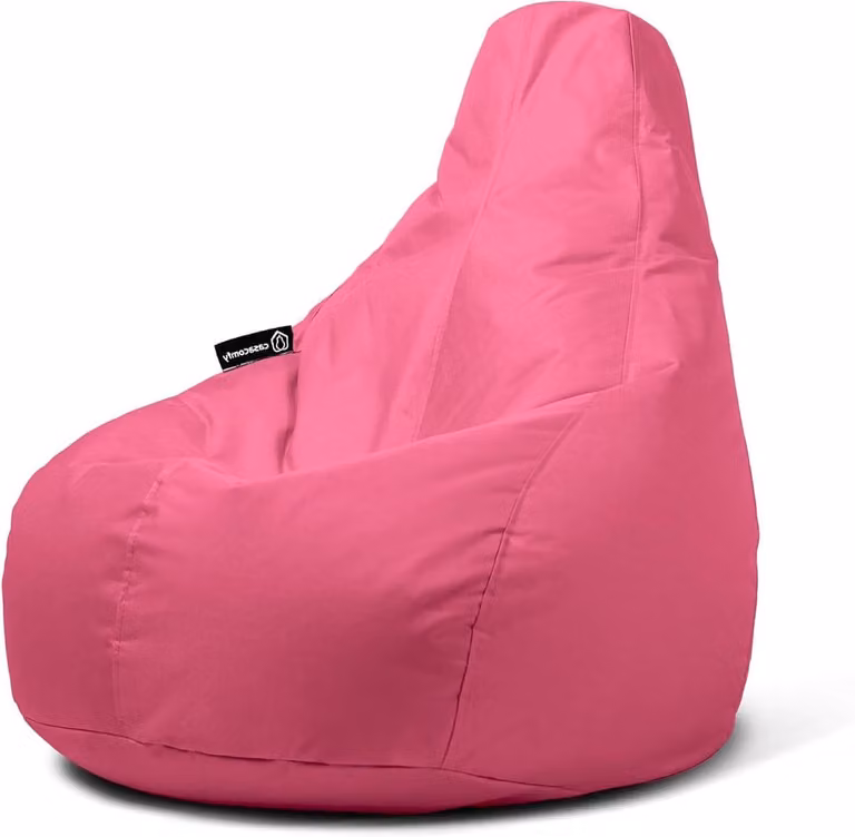 Roze Zitzak voor Kinderen - Ergonomische Bean Bag voor de Kinderkamer, Tuin of Terras