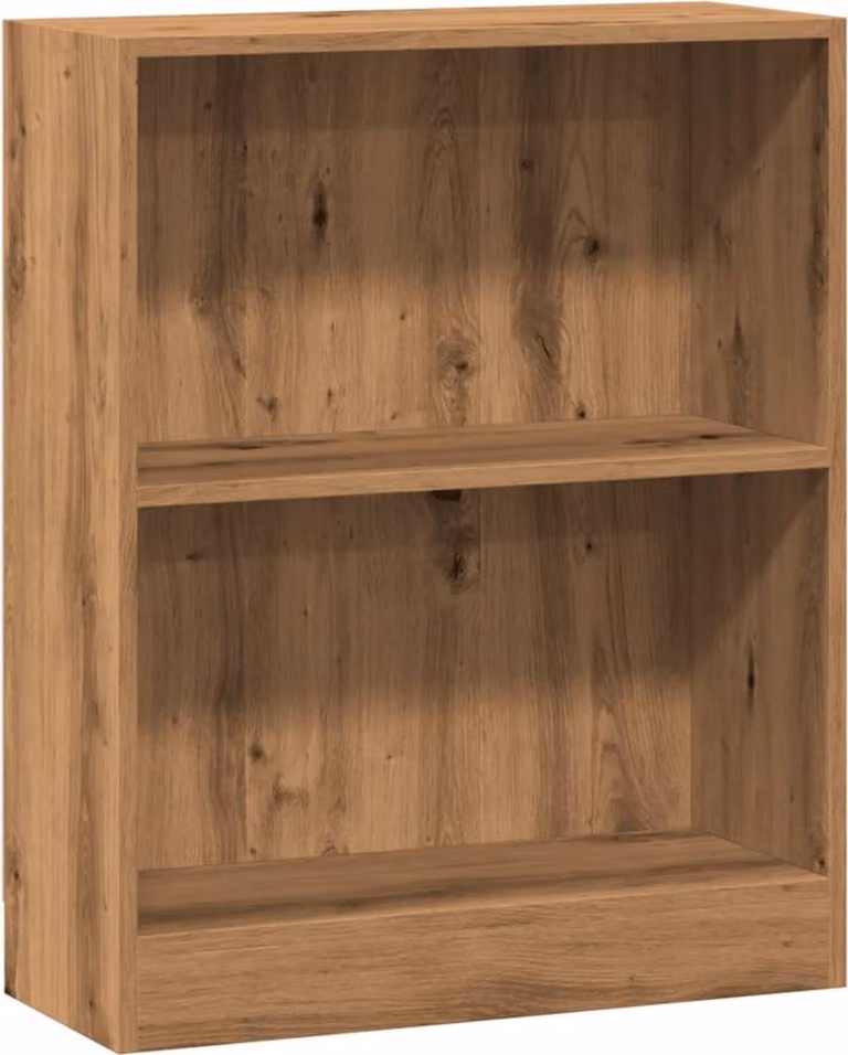 vidaXL Boekenkast - Eikenkleurig - Hout - B/D/H: 60 x 24 x 76 cm