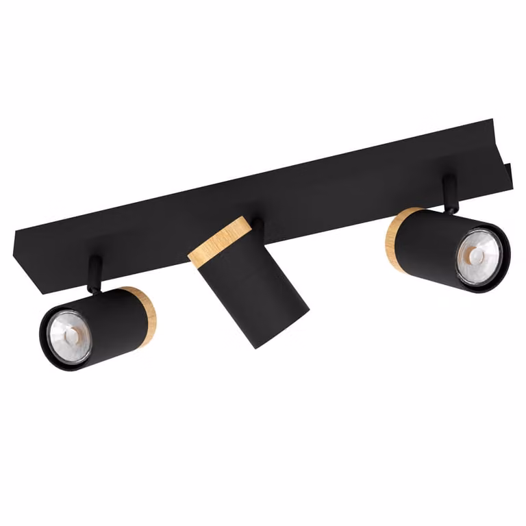 Eglo Cartagena Plafondlamp LED Zwart Bruin